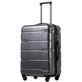 COOLIFE Luggage Expandable(only 28") Suitcase PC+ABS Spinner Built-in TSA Lock 20in 24in 28in Carry on